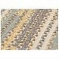 thumbnail image 2 of Colonial Mills Print Party Rectangle Braided Yellow Area Rug 14"x17", 2 of 2