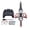 Antique Bronze, variant on Nieyigj Flying Sword RC Airplane 14.8 inches / 37.5 cm Precise Response Remote Control Toy with LED Light Antique Bronze