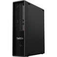 thumbnail image 2 of Lenovo ThinkStation P340 SFF Home/Business Mini Desktop (Intel i5-10500 6-Core, Intel UHD 630, 16GB RAM, 1TB PCIe SSD + 1TB HDD (3.5), USB 3.2, Display Port, SD Card, Optical Drive, Win 10 Pro), 2 of 7