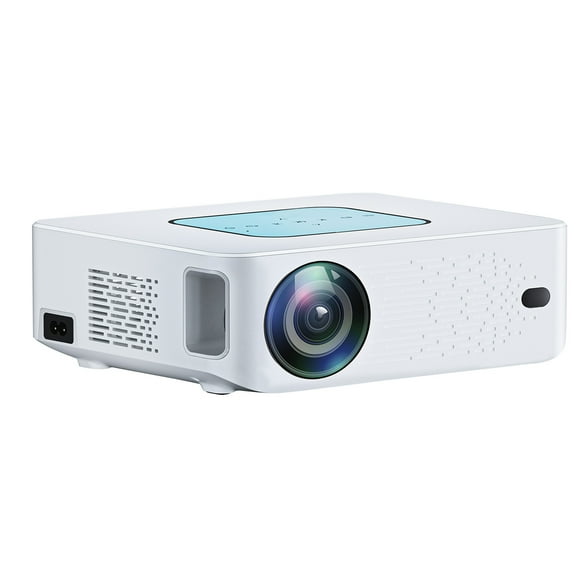 Reproductor Portátil LCD LED Proyector 9.0 Smart Home Theatre 2.4G/5G Wifi De Doble Banda BT4.1 Reproductor Multimedia HD AV USB Entrada De 3.5 Mm Audio Con Control Remoto