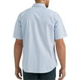 thumbnail image 2 of Wrangler Men's Blue Geo Print Short Sleeve Button Down Shirt 112344706, 2 of 2