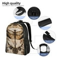 thumbnail image 5 of Fuzoiu Vintage Dragonfly Artwork Print Laptop Backpack,Work Business Backpacks, Large Capacity Nurse Bag College Bookbag for School, Waterproof Casual Daypack for Travel, 5 of 8