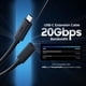 thumbnail image 2 of Cable de extensión USB 4 Matters USB-C de 1 m a 20 Gbps, 2 of 7