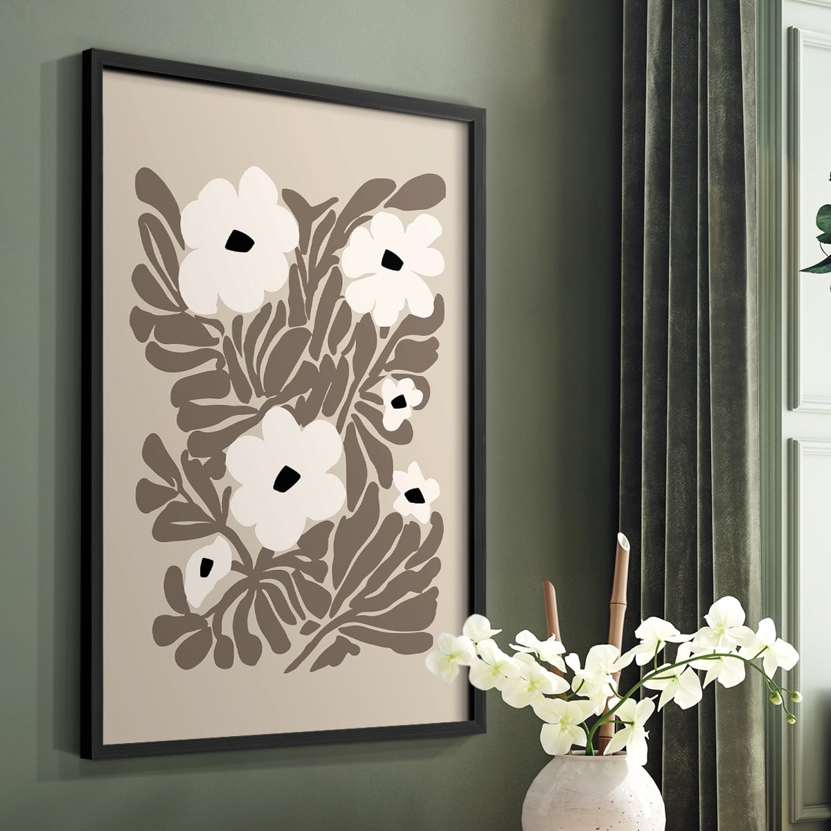 Matisse CCXXXVI in Solid Wood 22 x 28 Framed Print