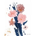thumbnail image 2 of Loreth, Lanie 19x24 Gold Ornate Wood Framed with Double Matting Museum Art Print Titled - Watercolor Pink Poppies II, 2 of 4