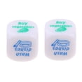 thumbnail image 2 of Dados de Acrílico D6 de Seis Caras de 2 Piezas para El Decisor de Distribución de Tareas Domésticas Familiares CUTICAT Tareas domésticas Decide D6 Dados, 2 of 8