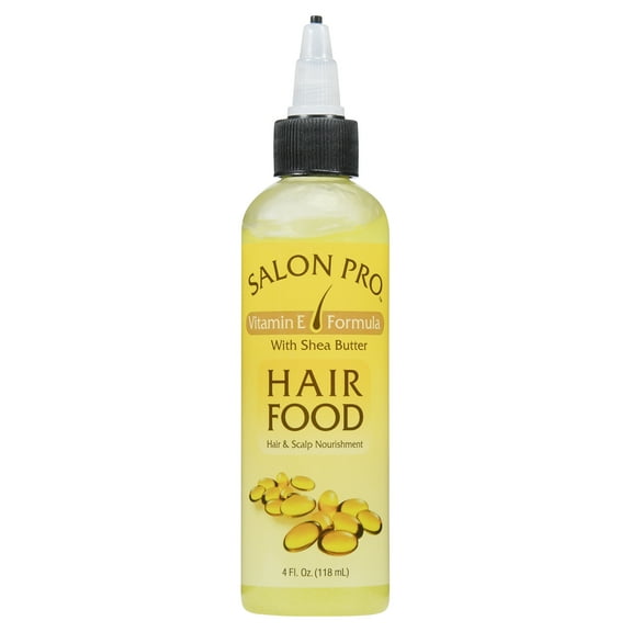 Salon Pro Vitamin E Formula With Shea Butter Hair Food Oil 4 Oz