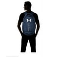 thumbnail image 3 of Under Armour Adult Hustle 5.0 Backpack, Academy Blue/Silver, 3 of 13