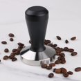thumbnail image 4 of omgogo Prensa de café en grano de acero inoxidable con base Barista Espresso de 51 mm, 4 of 5