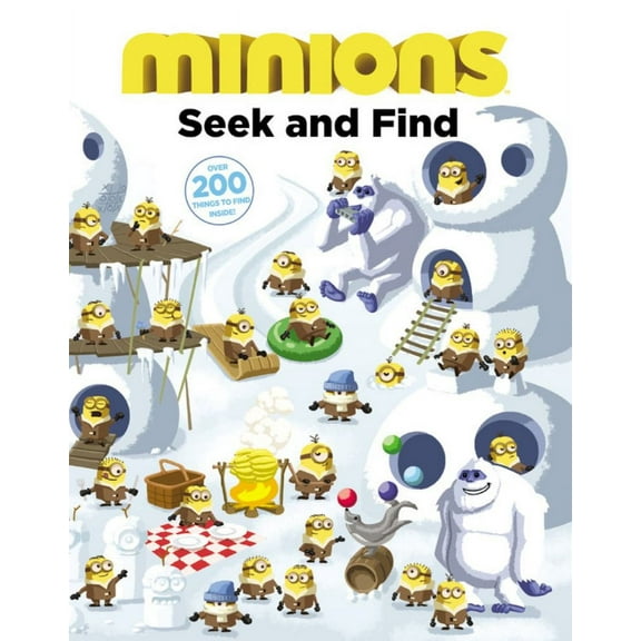 Minions: Seek and Find (Hardcover) by Trey King