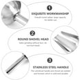 thumbnail image 6 of Monyance food scoop Stainless Steel Scoop for Spices, Flour, Popcorn and More(9.06X3.15X1.57Inches), 6 of 10
