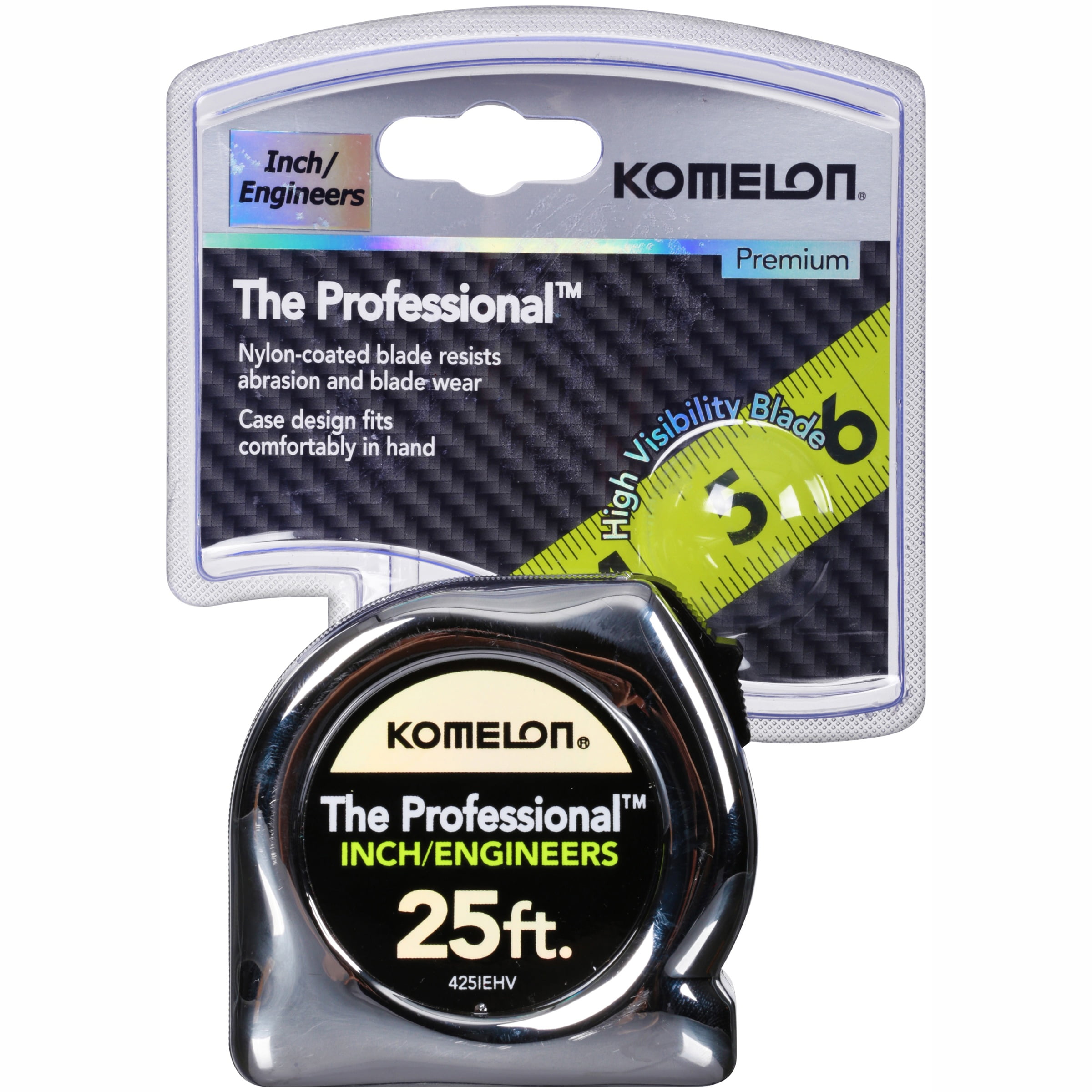 Komelon Chrome Professional 25 ft. Tape Measure
