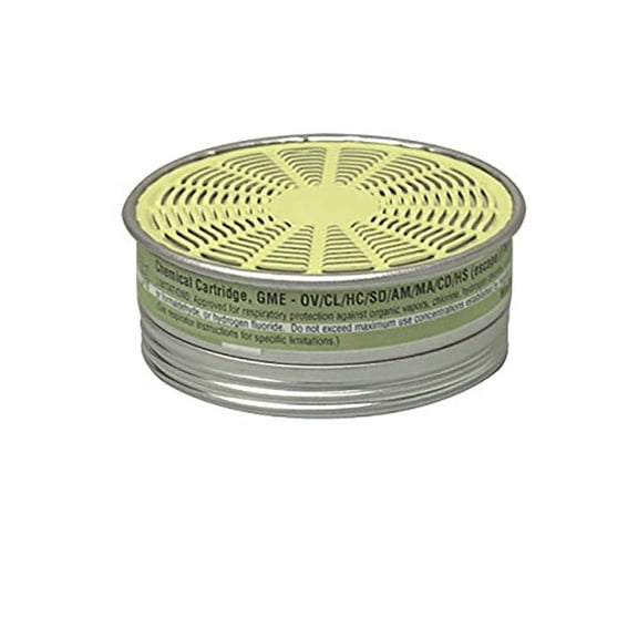 MSA 492790 Comfo Respirator Cartridge, GME Multigas (Pack of 10)