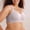 Purple, variant on Women Wireless Support Bra, Seamless Lace Soft Cup Brassiere with Wide Underband, High Side Wings for Side Control, Lifting Anti-Sagging Daily Comfort Bra, Adjustable Wide Straps Black 80CD