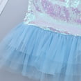 thumbnail image 5 of iEFiEL Girls Shine Dancewear Sequins Spaghetti Straps Ballet Tutu Leotard, 5 of 7