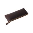 thumbnail image 1 of Estuche con cremallera para lápices, estuche de cuero, bolsa de papelería, bolsa de maquillaje, estuche para gafas, 1 of 8