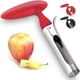 thumbnail image 1 of Herramienta para quitar el corazón de manzana de alta calidad: fácil de usar y limpiar, núcleo de manzana resistente con punta dentada, núcleo de acero inoxidable para manzanas y peras, una sola fruta (rojo) ER, 1 of 5