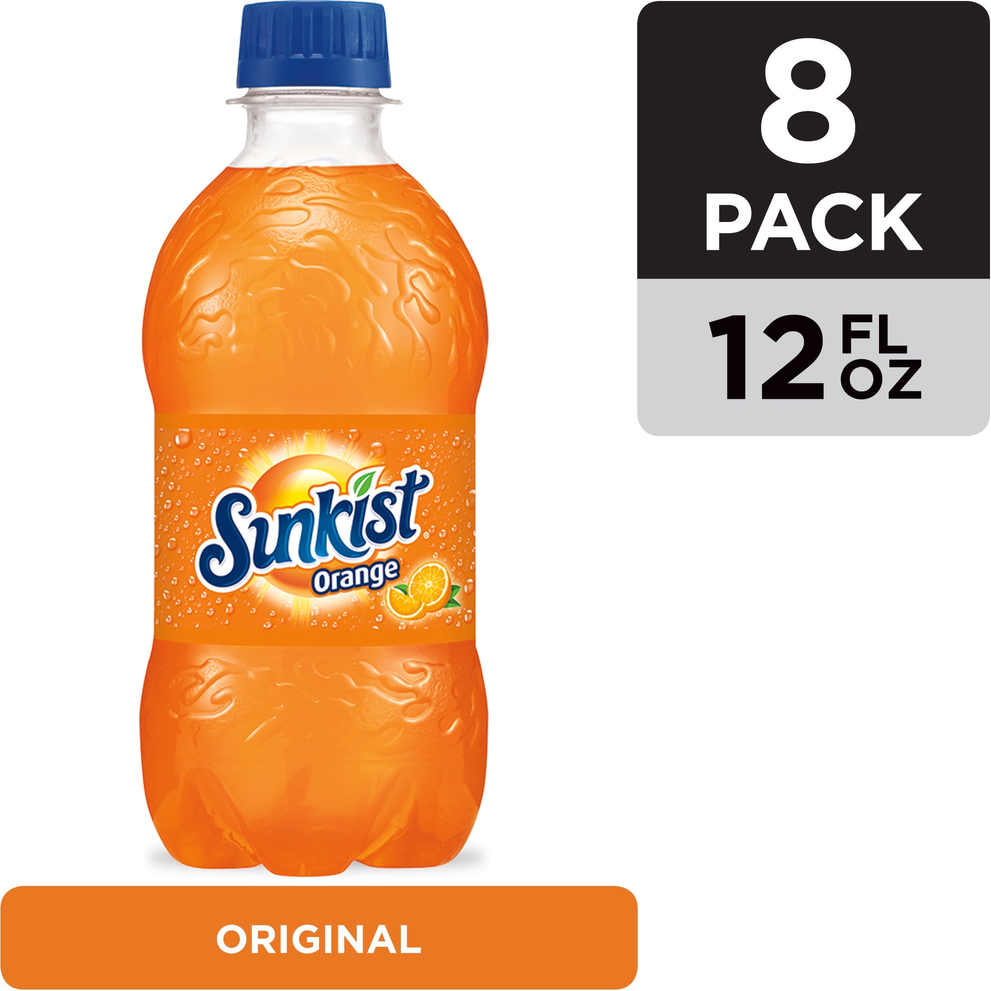 Sunkist Orange Soda - 8pk/12 fl oz Bottles