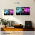 thumbnail image 3 of Elephant Stock Dj At The Turntable Wall Art - Horizontal Multi Panel Canvas - Living Room Wall Decor - Music Multi Panel - Purple And Blue Decor - 23" x 14", 3 of 4