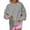 Grey, variant on Puliio Womens Oversized Hoodies Floral Print Crewneck Long Sleeve Pullover Top Womens Elegant Temperament Daily Wear Hoodless Sweatshirts