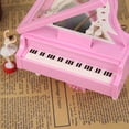 thumbnail image 6 of Yuhsdv Dancing Ballerina Music Box - Wind Up Musical Jewelry Box with Rotating Figures, Birthday Gift for Girls, Women, Home Decor  (Pink), 6 of 8