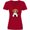 Red, variant on Inktastic Beagle Women's V-Neck T-Shirt