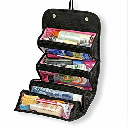 bag cosmetic travel bags toiletry makeup roll hanging organizer walmart jewelry foldable buddy portable