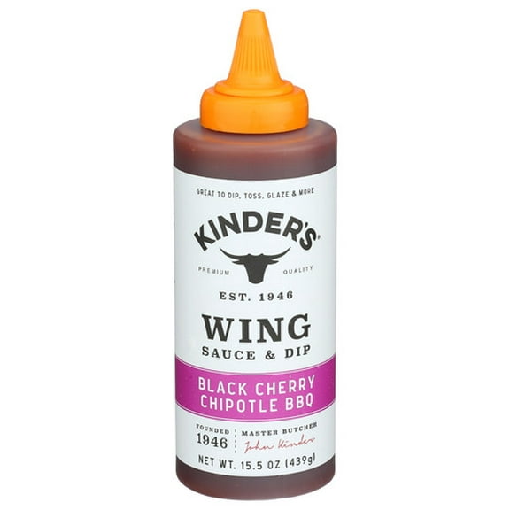 (Pack of 6) Kinder's Sauce Wing Butchery Chipotle BBQ 15.5 oz