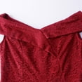 thumbnail image 6 of Njagoc3 Womens Sleeveless Off - Shoulder Fit & Flare Dress, A - Line Formal Gown, Date Night & Celebration Wear, 6 of 6