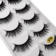 thumbnail image 2 of Pestañas postizas HUOGUO Natural, paquete múltiple, 5 pares, funda completa, 2 of 3
