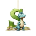 thumbnail image 1 of Riforla Dinosaur 26 Letters Acrylic Pendant Home Decoration Car Pendant Backpack Pendant Hangs S, 1 of 4