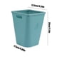 thumbnail image 3 of Cubo de basura de cocina sin tapa, de plástico, para el hogar, con forma de cubo, para sala de estar, grande, con anilla de presión, para baño, 3 of 6