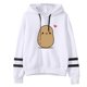 thumbnail image 1 of Gibobby Blusas De Moda Tops estampados manga suelta larga Casual mujer sudadera rayas blusa de mujer（Blanco， XXL), 1 of 5
