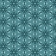 thumbnail image 1 of Ahgly Company Machine Washable Indoor Square Transitional Deep-Sea Blue Area Rugs, 4' Square, 1 of 7