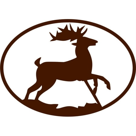 Do It Yourself Wall Decal Sticker Deer Animal Kids Boys Bedroom 12 X24