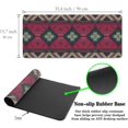 thumbnail image 6 of Computer Desk Mat Pink Mouse Pad, Gaming Mousepad Big Game Mat, Desktop Pad Waterproof Non-Slip Rubber Base Waterproof with Stitched Edges, 35.4" X 15.7" for Work/Game/Office/Home Southwest, 6 of 6