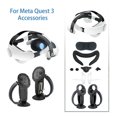 thumbnail image 5 of Handle Controller Protective Cover+Headband+ Battery Cover+ Lens Protective Cover Set for 3 VR Accessories, 5 of 5