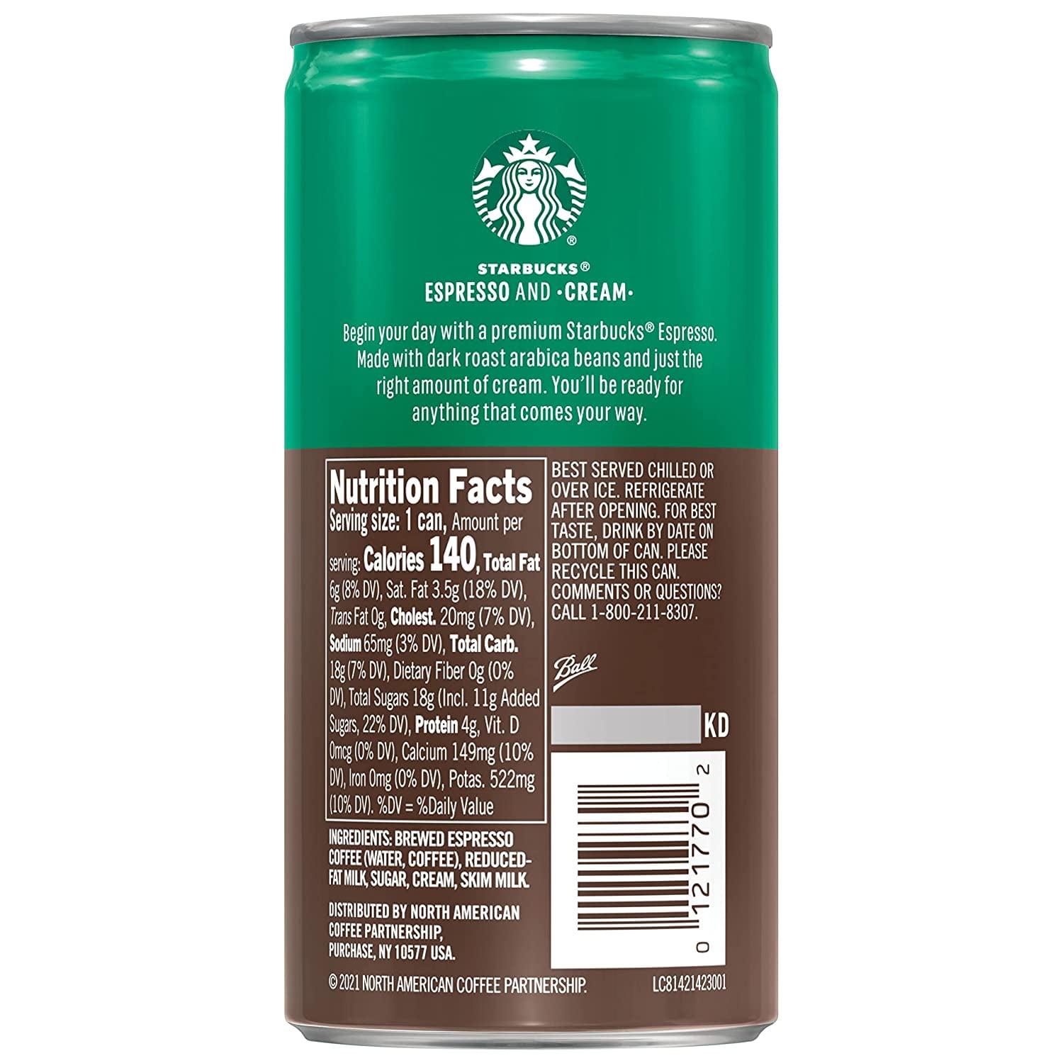 starbucks espresso shot oz
