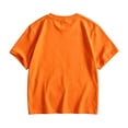 thumbnail image 5 of TGPMGRZ Kids Halloween Shirts Boys Cartoon Print Short Sleeve Tee Tops #A03 Orange 12-13 Years, 5 of 6