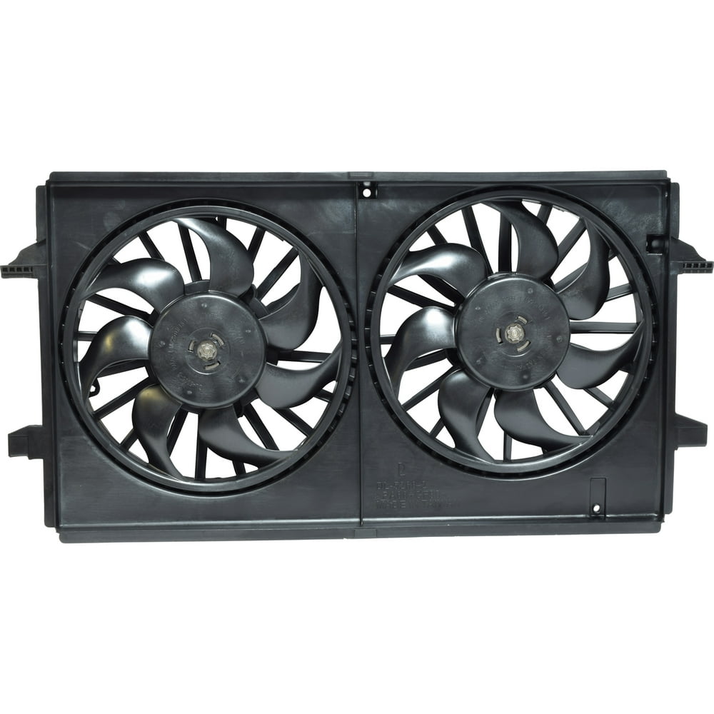 Dual Radiator and Condenser Fan Assembly RadiatorCondenser Fan Assy