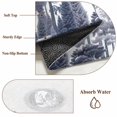 thumbnail image 6 of Round Rugs 3Ft, Navy Blue Botanical Round Area Rug Washable Indoor Throw Carpet, Farmhouse Watercolor Pine Tree Small Non Slip Circle Rug for Bedroom Living Room Home Decor Aesthetic, 6 of 8