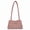 Pink, variant on ® Women Faux Suede Ballerina Bag, Gray