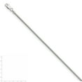 thumbnail image 4 of White Sterling Silver chain Snake 24 in 2 mm 2mm Round, 4 of 5