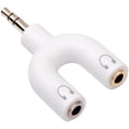 thumbnail image 2 of Genérico wefenad Adaptr Divisor de Audio para Auriculares de 3,5 mm Macho a 3,5 mm Hembra (Doble) para teléfonos. Color: Negro., 2 of 3
