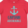 thumbnail image 4 of Inktastic Captain Adorable, Boat Anchor, Sailor, Sailing Boys Baby T-Shirt, 4 of 5