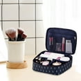 thumbnail image 6 of Large Multifunctional Travel Cosmetic Organizer Bag Portable Makeup Pouch with Insert Pocket for Toiletry Storage, 6 of 8