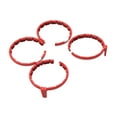 thumbnail image 3 of 4 piezas Guardia de hélice de drones Release rápido Renchipequeo de choque de choque Anillos de cubierta de protección para reemplazo de piezas de Rojo, 3 of 9