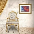 thumbnail image 3 of Haney, Chuck 32x23 Gold Ornate Wood Framed with Double Matting Museum Art Print Titled - Snow geese lift off with dramatic lenticular cloud sunrise sky during spring migration at Freezeout, 3 of 4