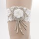 thumbnail image 1 of Jarretera con Encaje Diamante de Imitación Accesorio de Esposa para Casamiento Decoración Nupcial BLESIY Liga nupcial de la boda, 1 of 7