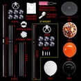 thumbnail image 2 of Set de soportes para globos TONIFUL Halloween negro y naranja 2025, 2 of 6